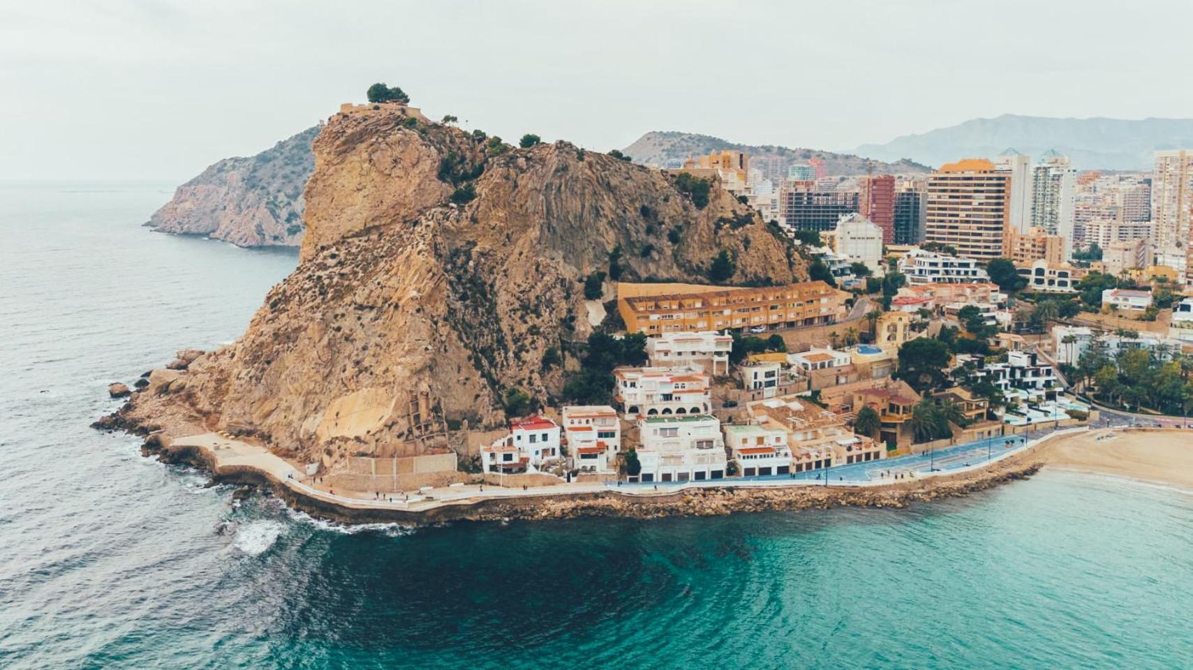 Willa Bonito Triplex Con Increibles Vistas Benidorm Zewnętrze zdjęcie